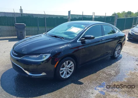 2016 Chrysler 200 Limited from USA, damaged, VIN 1C3CCCAB2GN121930